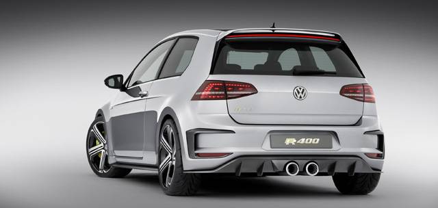 VW Golf R 400 rear