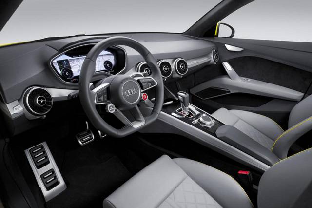 Audi TT off road interior