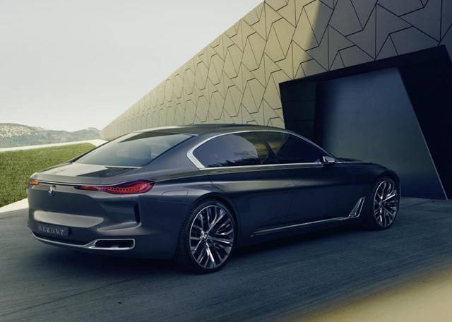 BMW Vision Future Luxury concept rear