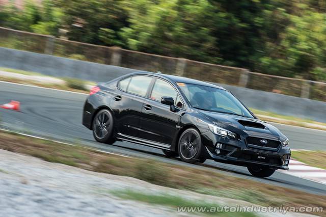 2014 Subaru WRX on track