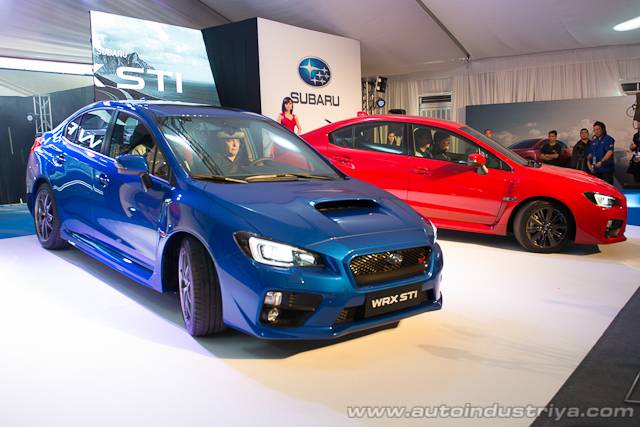 WRX STI versus WRX