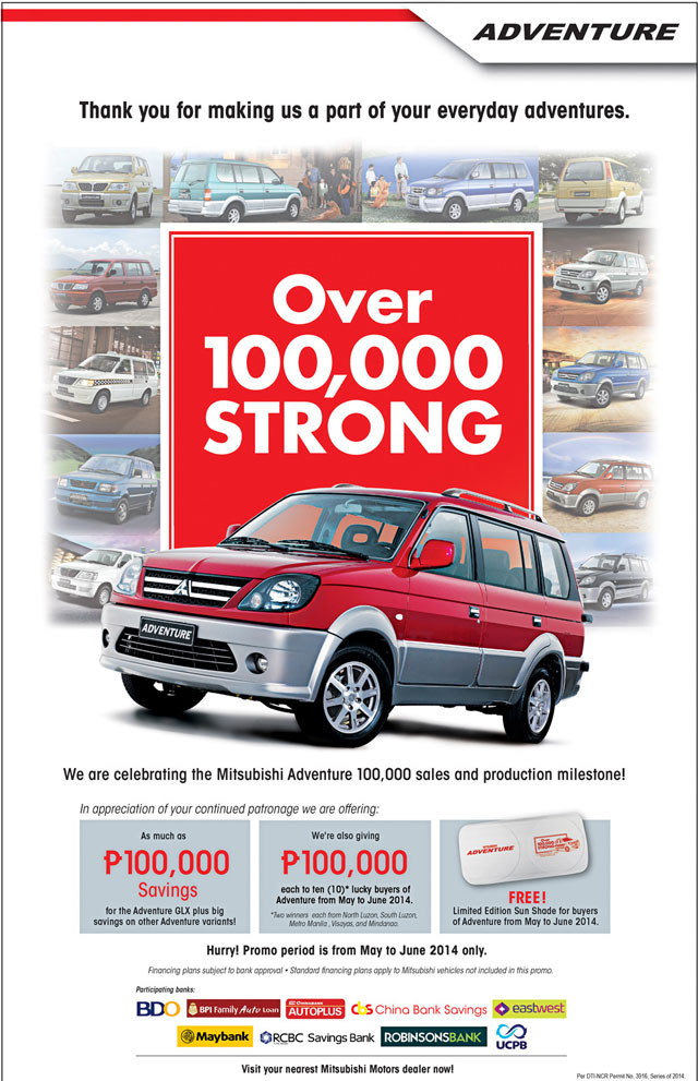 Over 100,000 Strong promo