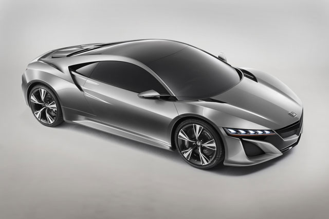 The Honda NSX concept