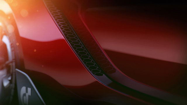 Volkswagen Vision Gran Turismo teaser photo (side air intake)