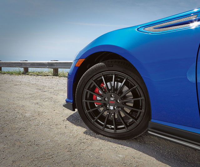 The 2015 Subaru BRZ Series.Blue