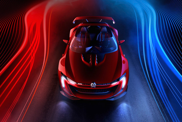 The Volkswagen GTi Roadster Vision GT