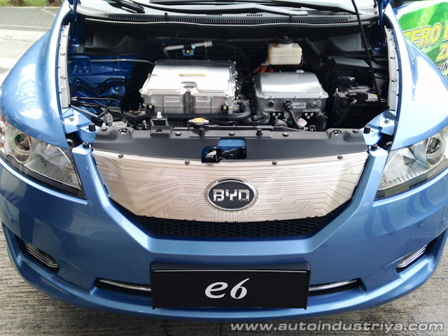 The electric vehicle BYD e6