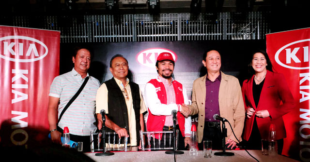 Manny Pacquiao head coach Team Kia