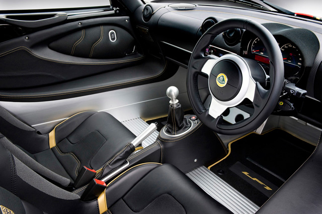 Interior of the Lotus Exige LF1