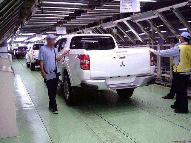 Mitsubishi Strada/Triton inspection line