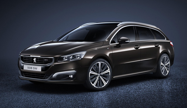 The 2015 Peugeot 508 SW estate