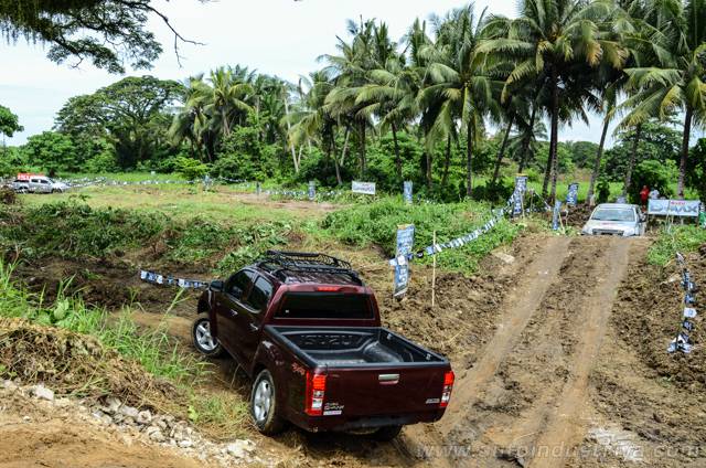 The Isuzu D-Max playground in Davao City