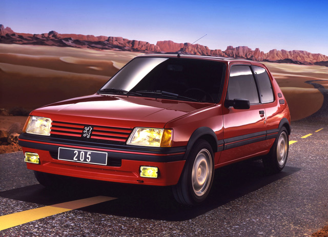 The Peugeot 205GT