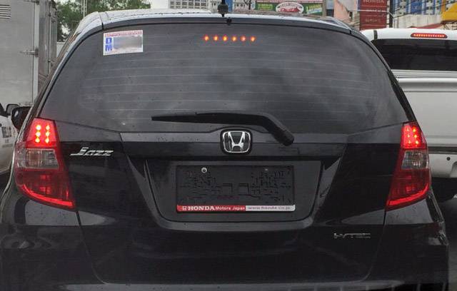 No plate, have frame