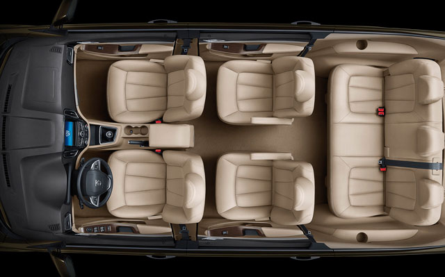 The interior of the Baojun 730