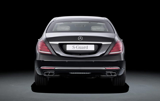 Rear end of the S600 Guard