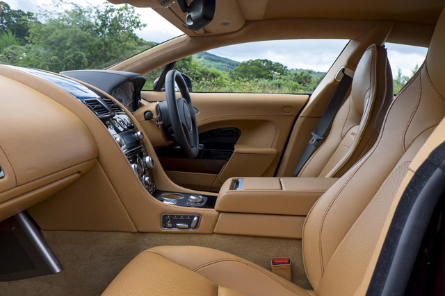 Interior of the Rapide S