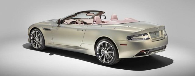 Rear of the DB9 Volante