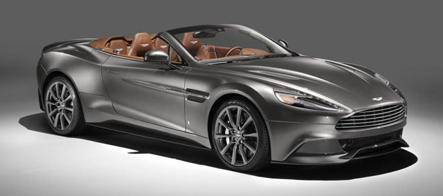 Front of the Vanquish Volante