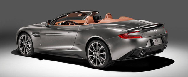 Rear and side view of the Vanquih Volante