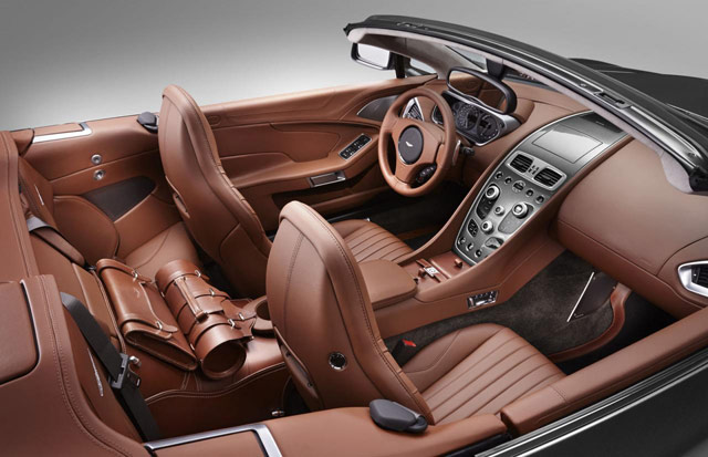 Interior of the Vanquish Volante