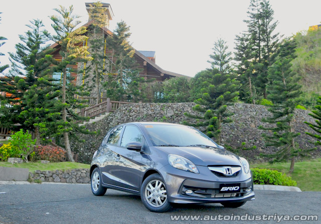 Honda Brio front shot