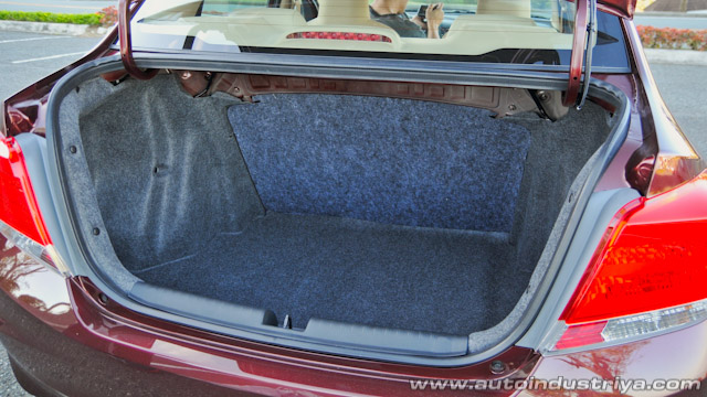 Honda Brio Amaze trunk shot