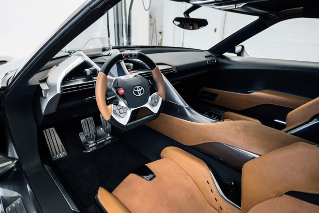 Interior shot of the new FT-1