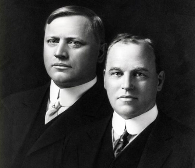 The founders of Dodge: John Francis and Horace Elgin Dodge