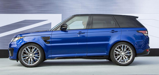 The Range Rover Sport SVR