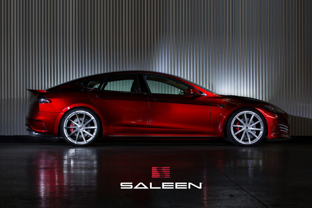 Side profile of the Saleen Foursixteen