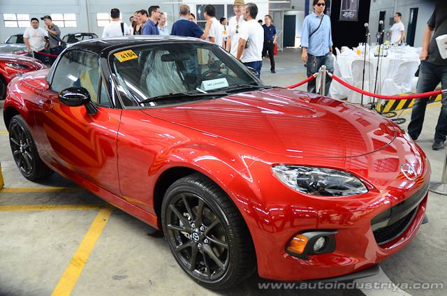 One of the 25 limited edition edition Mazda MX-5 Miata 