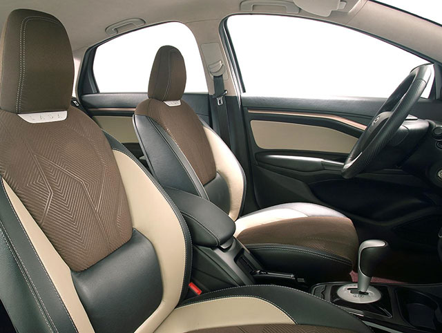 Interior cabin of the Lada Vesta concept