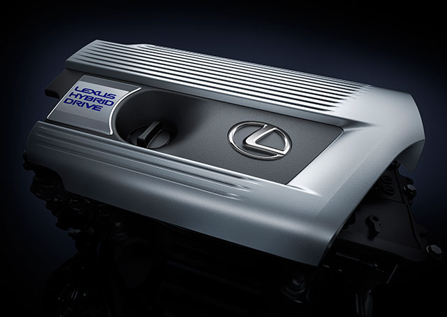 The engine of the 2015 Lexus NX
