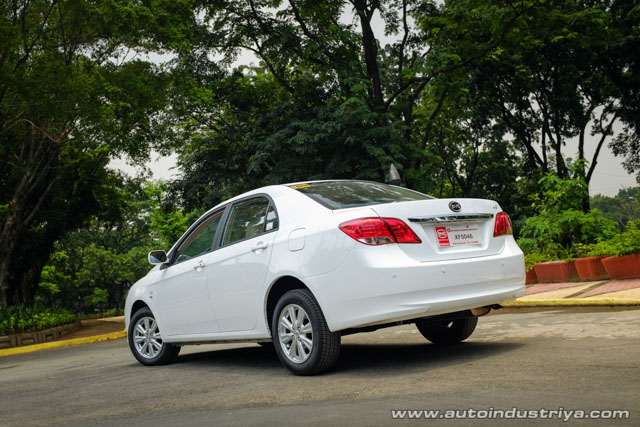 2014 BYD L3 DCT Rear shot