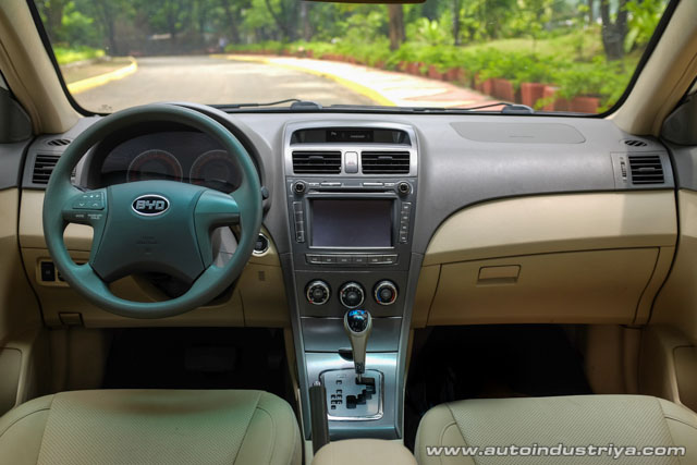 2014 BYD L3 DCT Dashboard shot