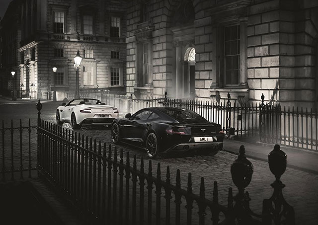 The Aston Martin Vanquish Carbon Edition