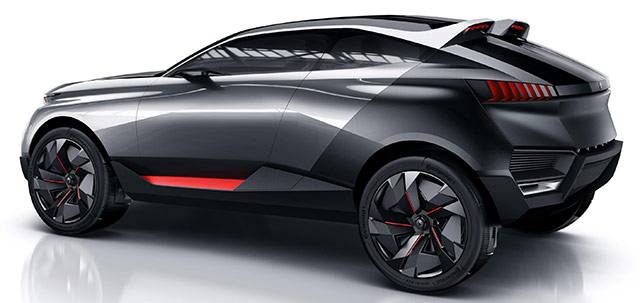 The Peugeot Quartz concept