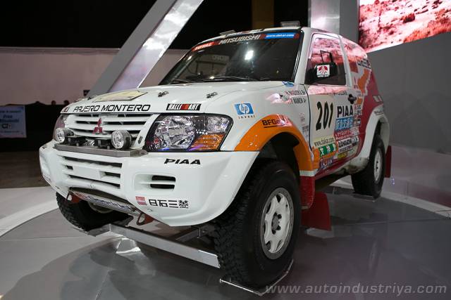 Pajero Dakar Rally car