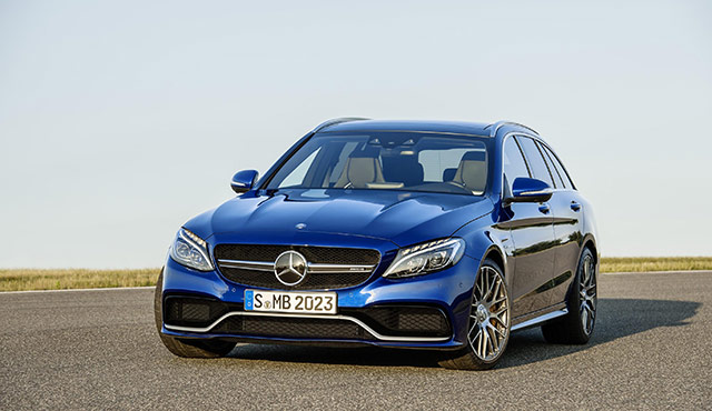 Front end of the AMG C 63 Estate