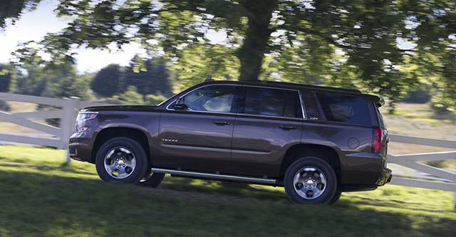 Side profile of the Tahoe Z71