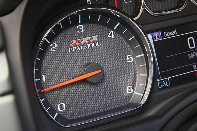 Tachometer with Z71 detailing