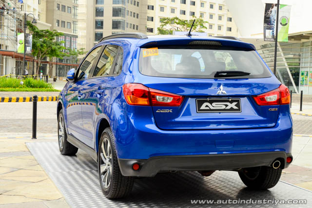 The rear of the 2015 ASX