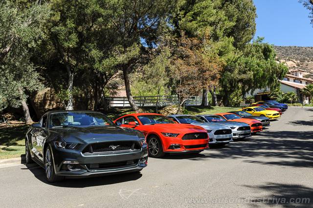 2015 Ford Mustang lineup