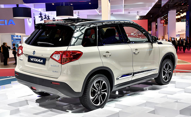 The rear of the all-new Suzuki Vitara