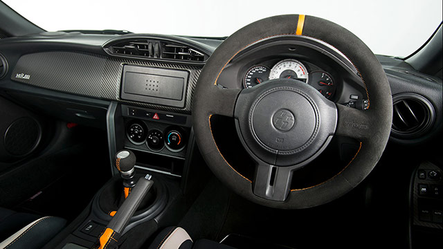 The interior of the Toyota 86 14R60