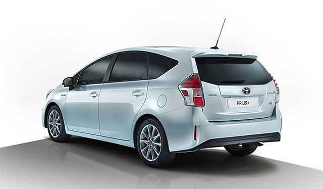 Toyota Prius+ rear end