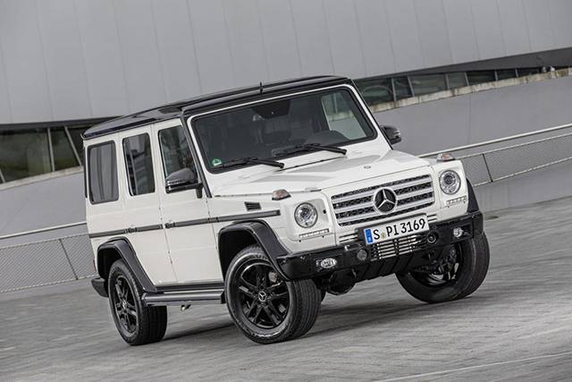 The G-Class Edition 35's front