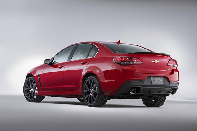 The rear of the SS Sport