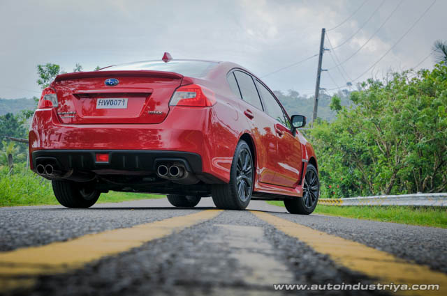 2014 Subaru WRX rear shot